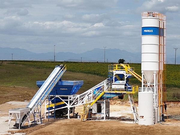 120m³/h Mobil Beton Santrali