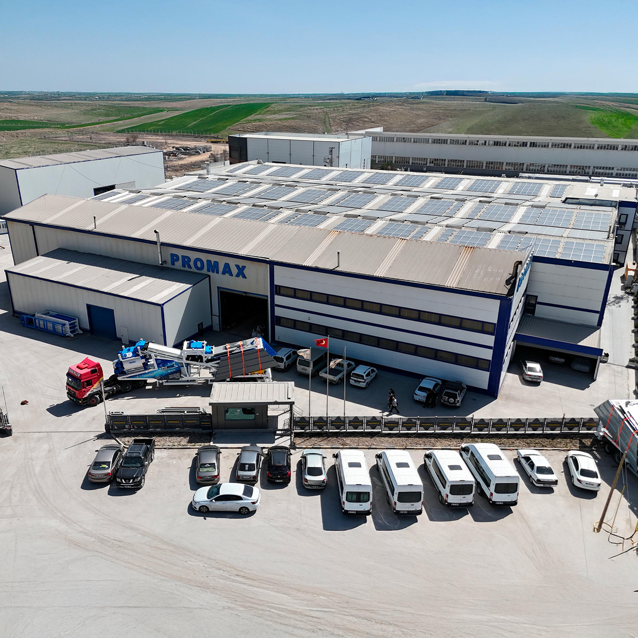 Promax beton santrali üretim tesisi