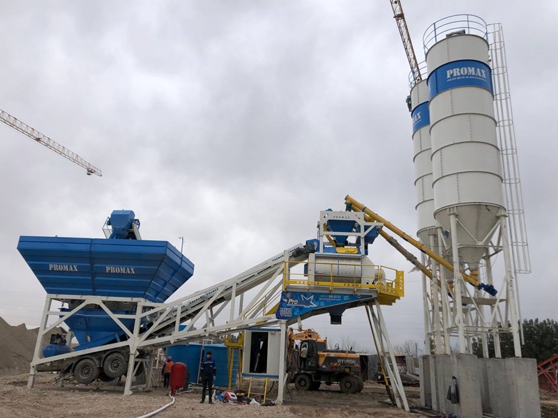 120m³/h Mobil Beton Santrali