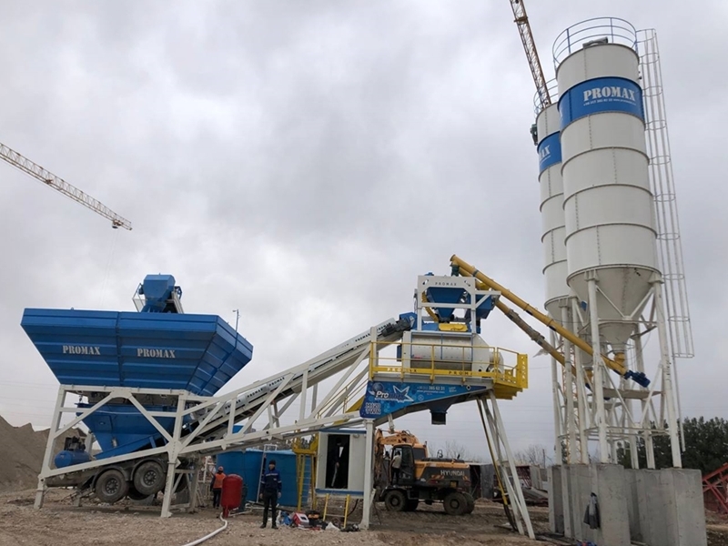 Mobilna Wytwórnia Betonu 120m³/h