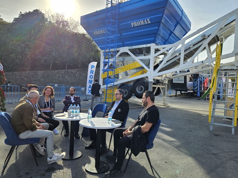 Promax, İstanbul Beton 2023 Fuarında Mobil Beton Santrallerini Sergiledi