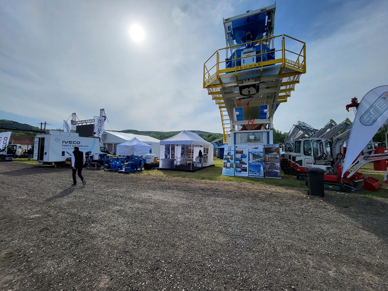 Promax Бетонови Установки зае своето място на изложението CoBuild 2024 с модела M100 TWN