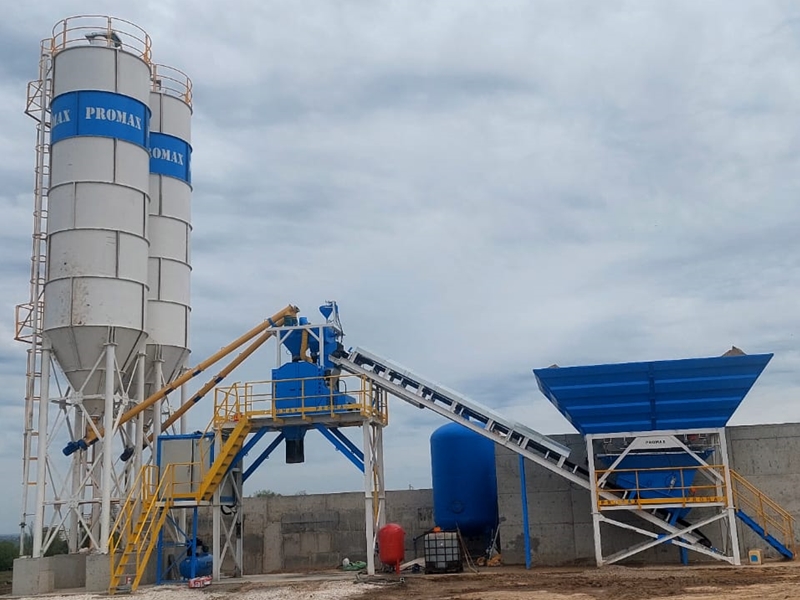 60m³/h Plus Kompakt Beton Santrali