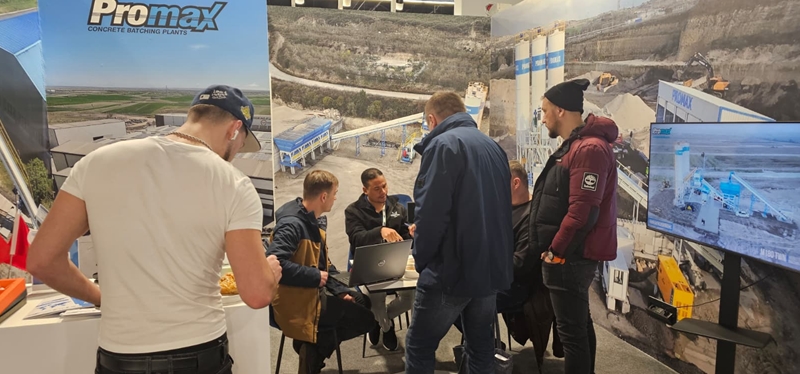 Promax Beton Santralleri, Polonya Concrete Expo Fuarında Yerini Aldı