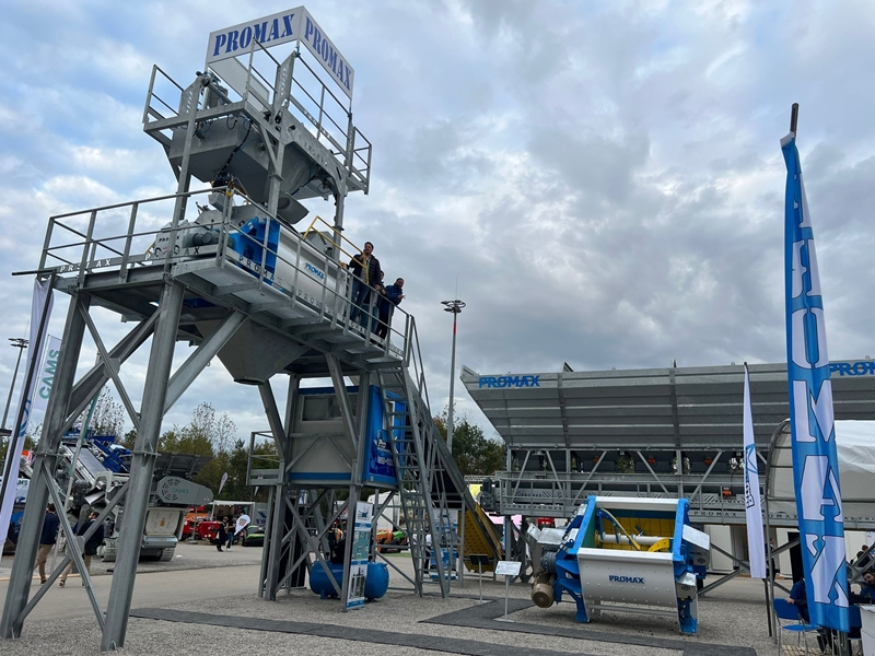 Promax, Bauma 2022’de C120 TWN ve Twin Shaft Mikserlerini Tanıttı
