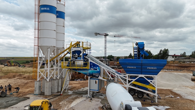 120m³/h Mobil Beton Santrali
