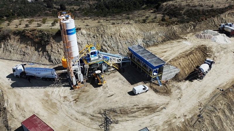 Planta de Hormigón Móvil 120 m³/h