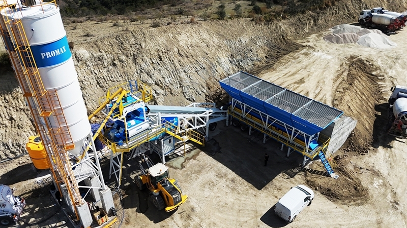 Planta de Hormigón Móvil 120 m³/h