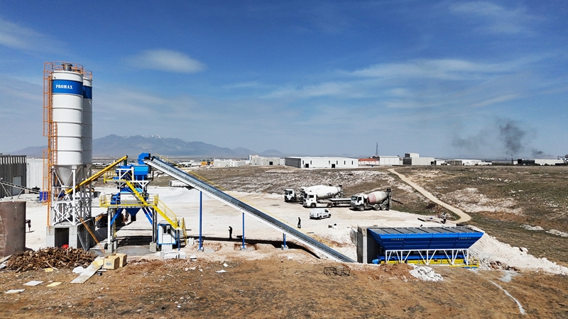 130m³/h Sabit Beton Santrali