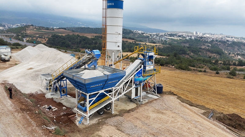 120m³/h Mobil Beton Santrali