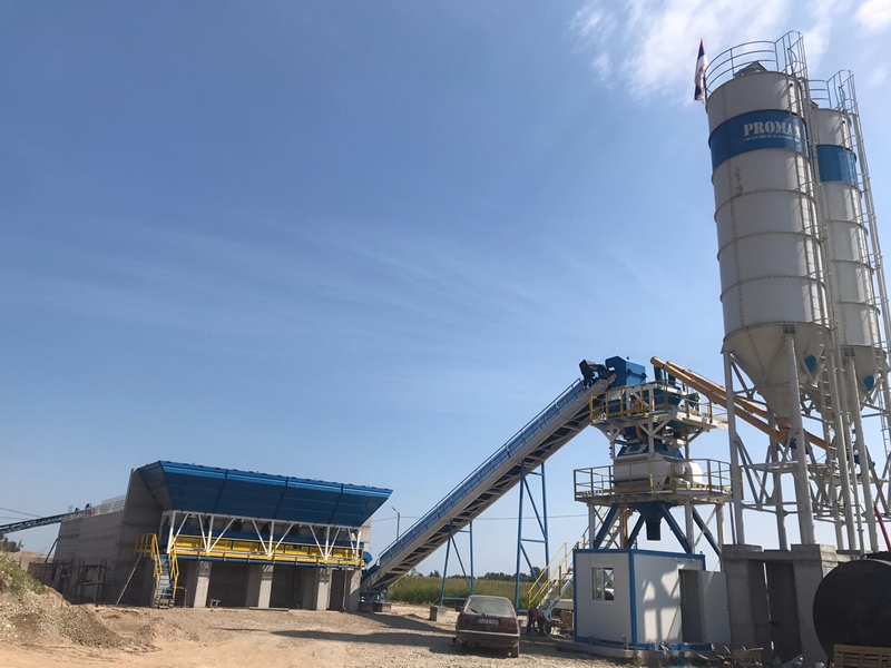 100m³/h Sabit Beton Santrali