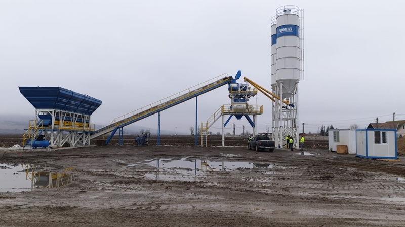 100m³/h Sabit Beton Santrali
