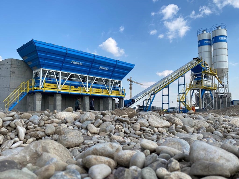 130m³/h Sabit Beton Santrali
