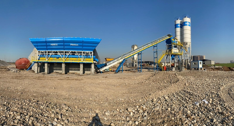 130m³/h Sabit Beton Santrali