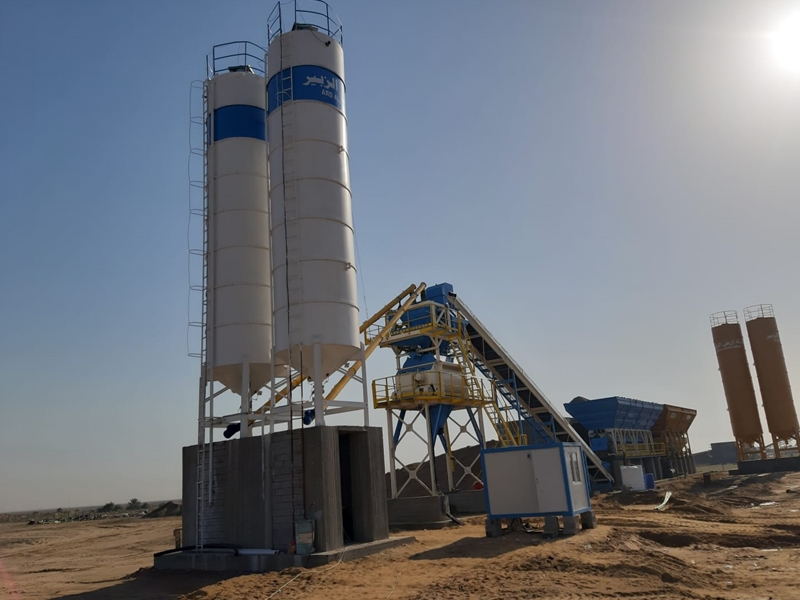 130m³/h Sabit Beton Santrali
