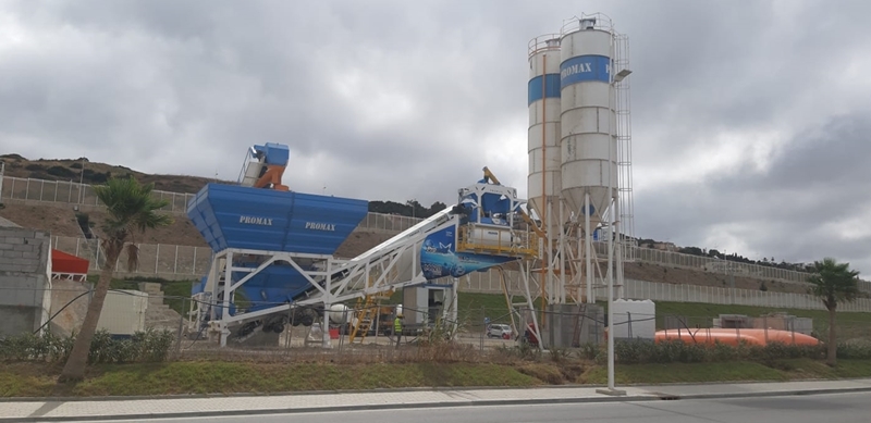 Planta de Hormigón Móvil 120 m³/h