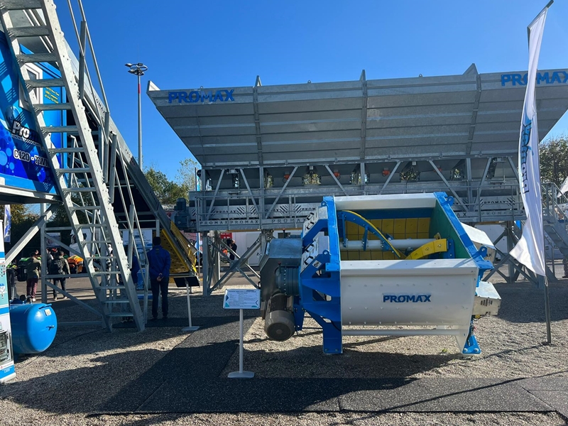 Promax Introduced the C120 TWN and Twin Shaft Mixers at Bauma 2022