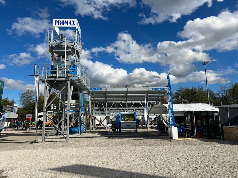 Promax präsentierte die C120 TWN und Twin-Shaft-Mischer auf der Bauma 2022