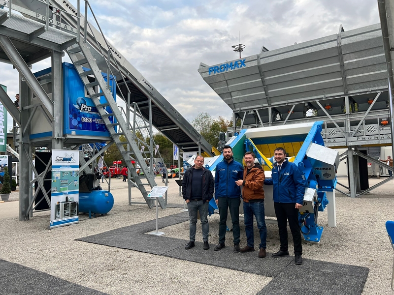 Promax Introduced the C120 TWN and Twin Shaft Mixers at Bauma 2022