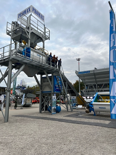Promax Introduced the C120 TWN and Twin Shaft Mixers at Bauma 2022