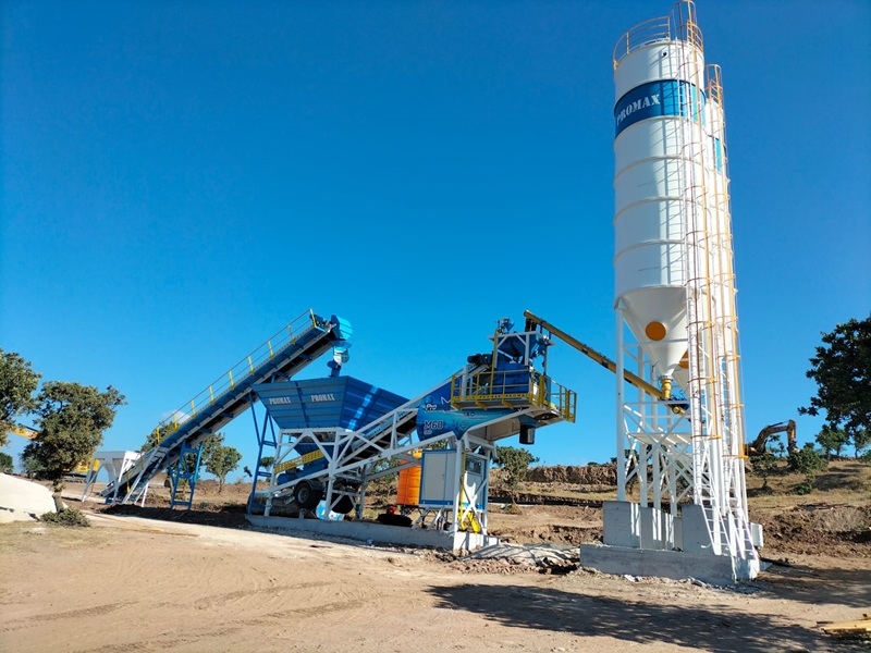 60m³/h Mobil Beton Santrali