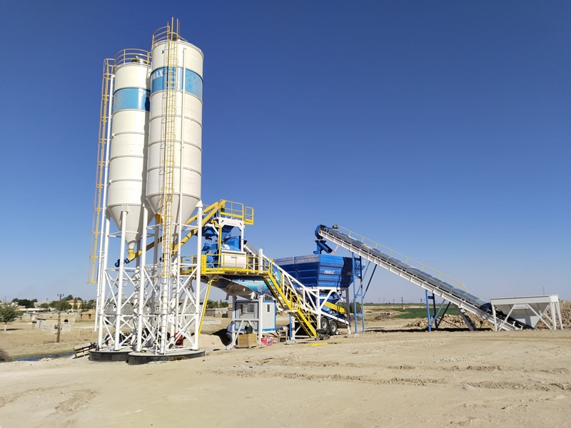 120m³/h Mobil Beton Santrali