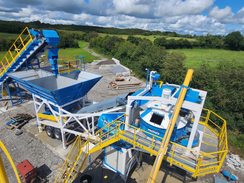 60m³/h Mobil Beton Santrali