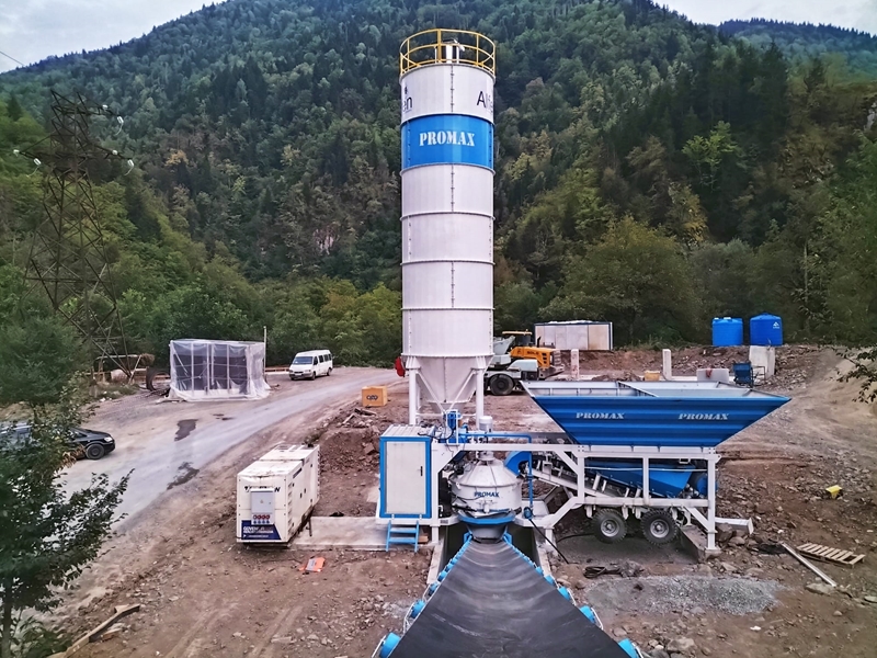 35m³/h Mobil Beton Santrali