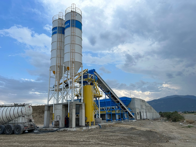 130m³/h Sabit Beton Santrali
