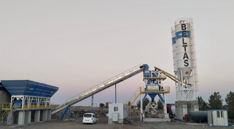 130m³/h Sabit Beton Santrali