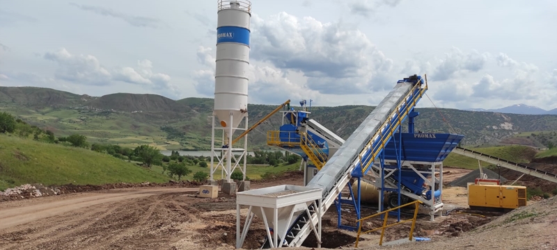 60m³/h Mobil Beton Santrali