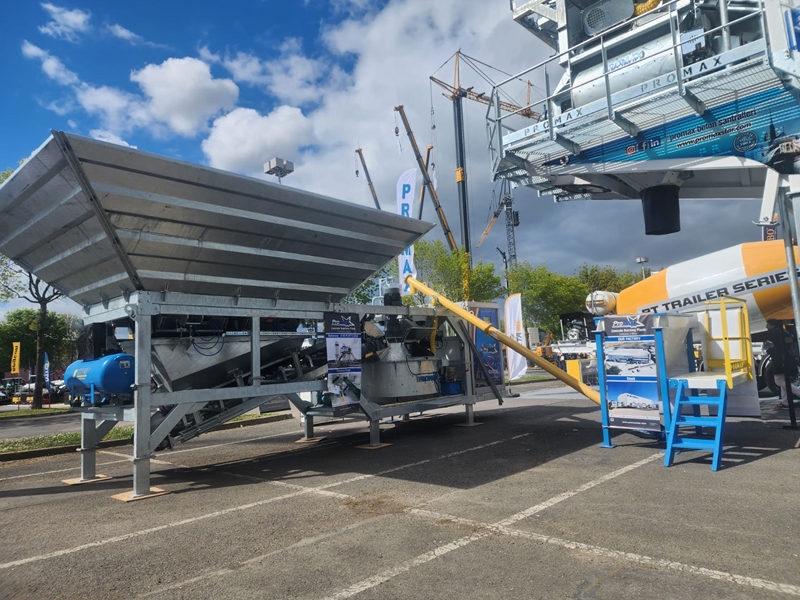 Promax Concrete Batching Plants Took Its Place at Intermat 2024