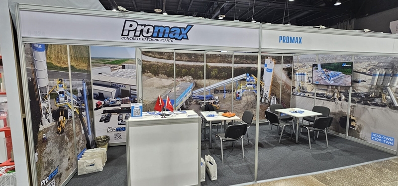 Promax Beton Santralleri KazBuild Fuarına Katıldı