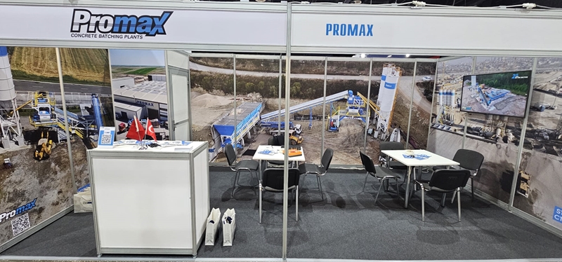 Promax Beton Santralleri KazBuild Fuarına Katıldı