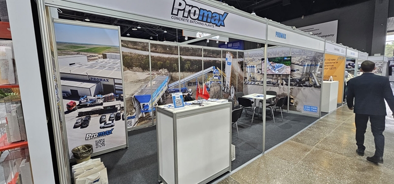 Promax Beton Santralleri KazBuild Fuarına Katıldı