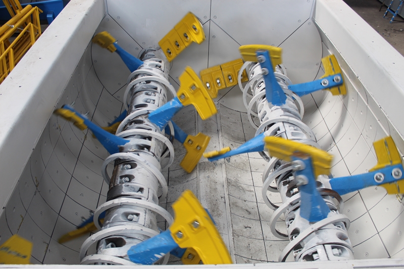 Twin Shaft Mikser