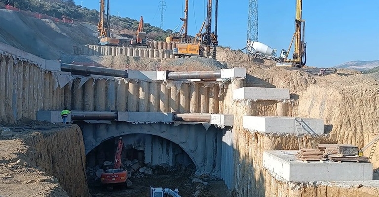 Promax C120 TWN L Used in İskenderun–Topboğazı Infrastructure Works