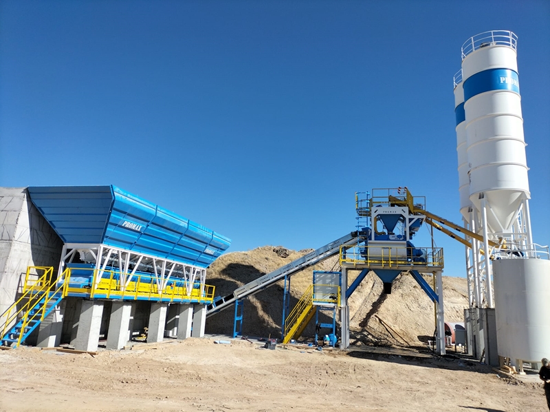 120m³/h Kompakt Beton Santrali
