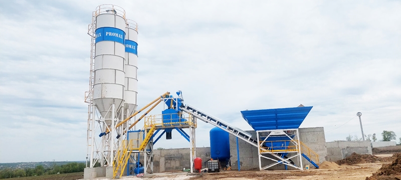 60m³/h Plus Kompakt Beton Santrali