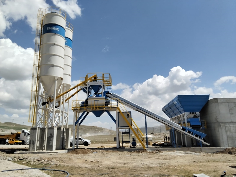 120m³/h Kompakt Beton Santrali