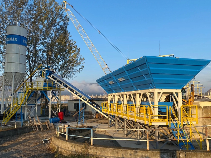 60m³/h Kompakt Beton Santrali