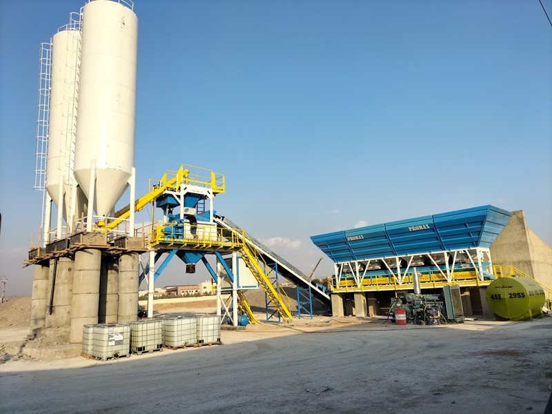 120m³/h Kompakt Beton Santrali