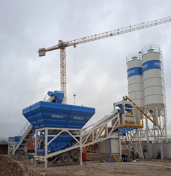 120m³/h Mobil Beton Santrali