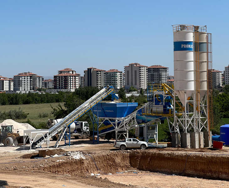 120m³/h Mobil Beton Santrali