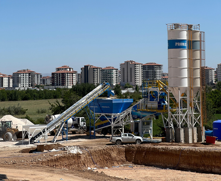 Planta de Hormigón Móvil 120 m³/h