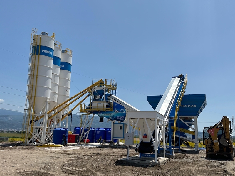 120m³/h Mobil Beton Santrali