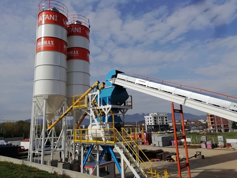 Stație de Betoane Staționară 100m³/h