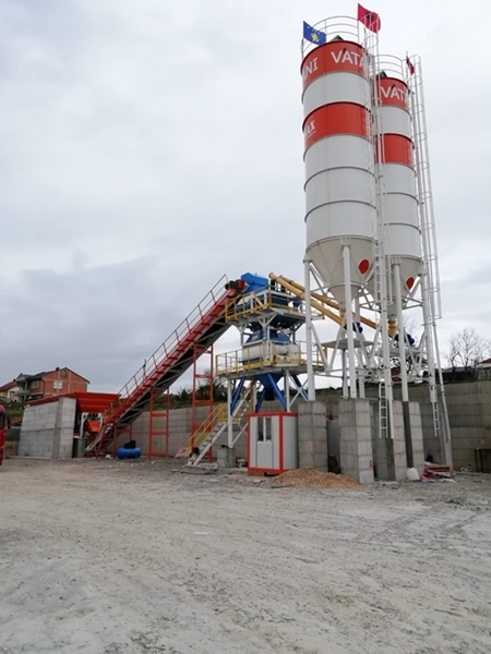Stație de Betoane Staționară 100m³/h