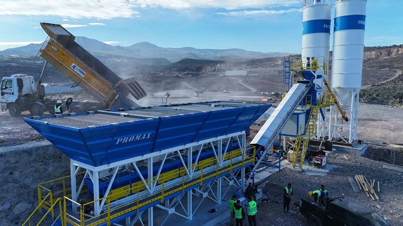 Planta de Hormigón Compacta 100 m³/h