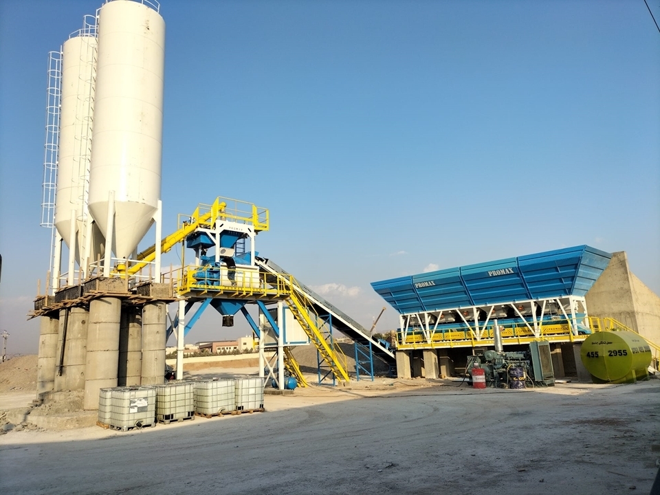 Kompaktna Betonara 120 m³/h